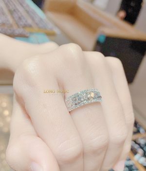 Nhẫn Xoàn Trơn Bauguette Unisex - N1337.8 3 59a065eb69bdf4ae946a497d1ab76a41