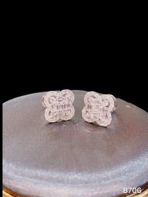 Bông Tai Kim Cương - B706