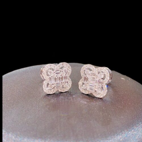 Bông Tai Kim Cương - B706