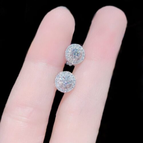 Bông Tai Kim Cương - B206.155