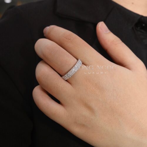 Nhẫn Trơn - Nhẫn Kết Kim Cương - N224.23