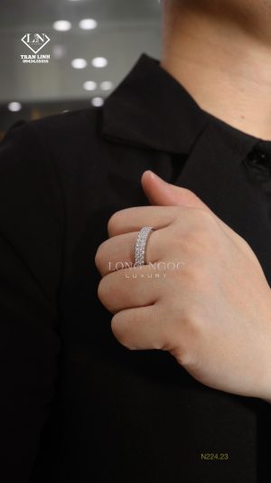 Nhẫn Trơn - Nhẫn Kết Kim Cương - N224.23 3 IMG 0102 2