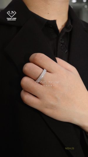 Nhẫn Trơn - Nhẫn Kết Kim Cương - N224.23 2 IMG 0104