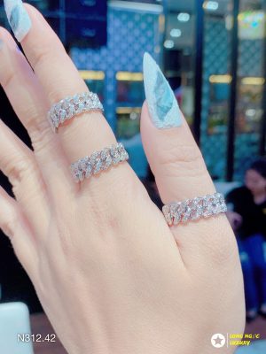 Nhẫn Unisex Cuban Full Kim Cương - N312 2 IMG 0514