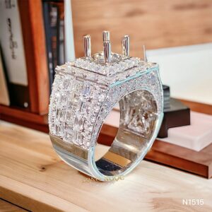 Nhẫn Nam Kim Cương - N1515 - Long Ngọc Luxury 4 1706974424866