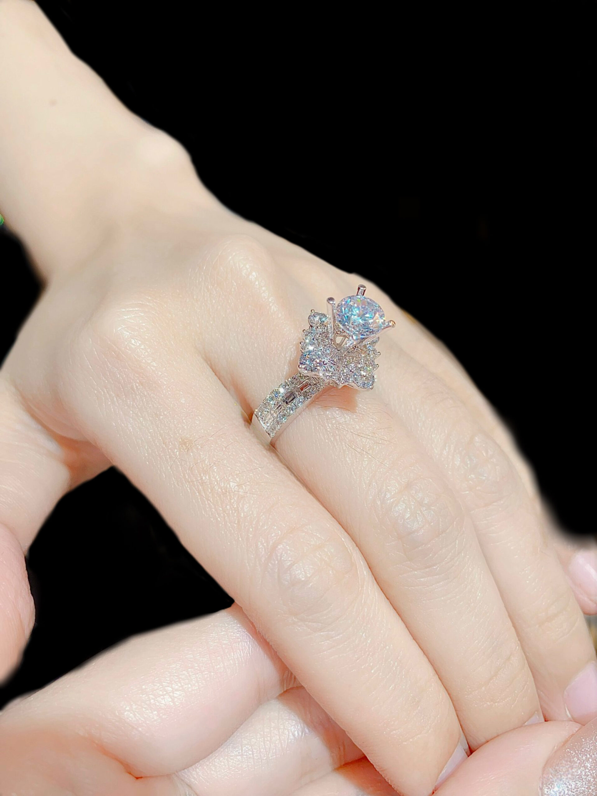 Nhẫn Nữ Kim Cương 5ly4 - N1415 - Long Ngọc Luxury