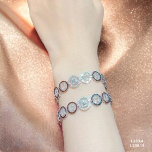 Lắc Tay Kim Cương Kim Tiền - L339.14 - Long Ngọc Luxury 4 25ca04e62f7a1a14f7940cfd1d4fe301