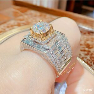 Nhẫn Nam Kim Cương - N1429 - Long Ngọc Luxury 2 843d20ff3650dc357fd308b4f228934a