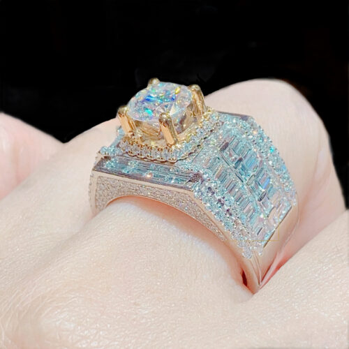 Nhẫn Nam Kim Cương - N1429 - Long Ngọc Luxury