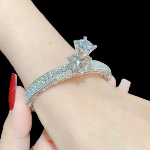 Vòng Tay Kim Cương - V76.11 - Long Ngọc Luxury