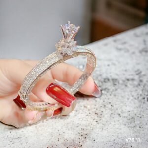 Vòng Tay Kim Cương - V76.11 - Long Ngọc Luxury 1 aed45f510d39e1f1c284288abc3638fe
