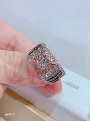 Nhẫn Nam Kim Cương - Long Ngọc Luxury - N593.22 5 IMG 0896