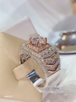 Nhẫn Nam Kim Cương - Long Ngọc Luxury - N593.22 3 IMG 0899