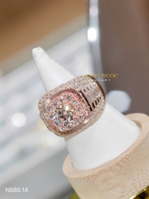 Nhẫn Nam Kim Cương - Long Ngọc Luxury - N885.14 3 IMG 2966