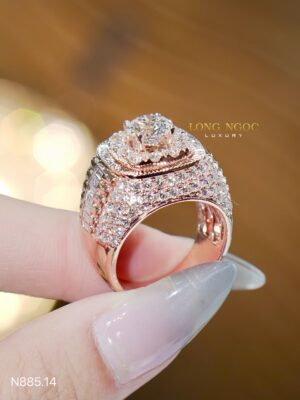 Nhẫn Nam Kim Cương - Long Ngọc Luxury - N885.14 4 IMG 2969