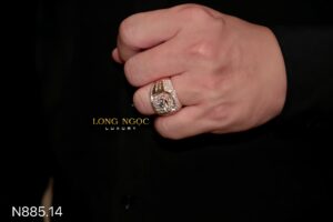 Nhẫn Nam Kim Cương - Long Ngọc Luxury - N885.14 2 IMG 2970