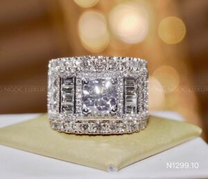 Nhẫn Nam Kim Cương - Long Ngọc Luxury - N1299.10 1 IMG 5403
