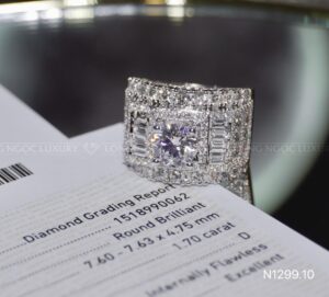 Nhẫn Nam Kim Cương - Long Ngọc Luxury - N1299.10 4 IMG 5404