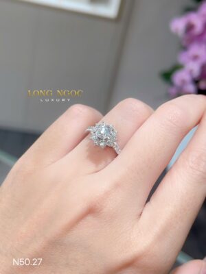 Nhẫn Nữ Kim Cương - Long Ngọc Luxury - N50.27 3 IMG 6143