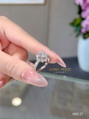Nhẫn Nữ Kim Cương - Long Ngọc Luxury - N50.27 4 IMG 6145