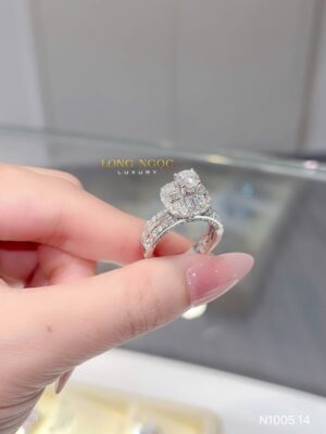 Nhẫn Nữ Kim Cương - Long Ngọc Luxury - N1005.14 5 IMG 6151