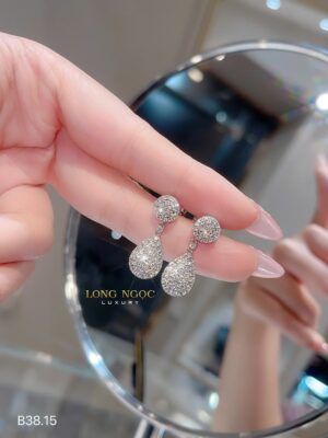 Bông tai kim cương - B38.15 - Long Ngọc Luxury 2 IMG 7327