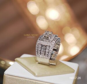 Nhẫn Nam Kim Cương - Long Ngọc Luxury - N657.26 5 IMG 7416