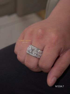 Nhẫn Nam Kim Cương - Long Ngọc Luxury - N1334.7 1 IMG 7453