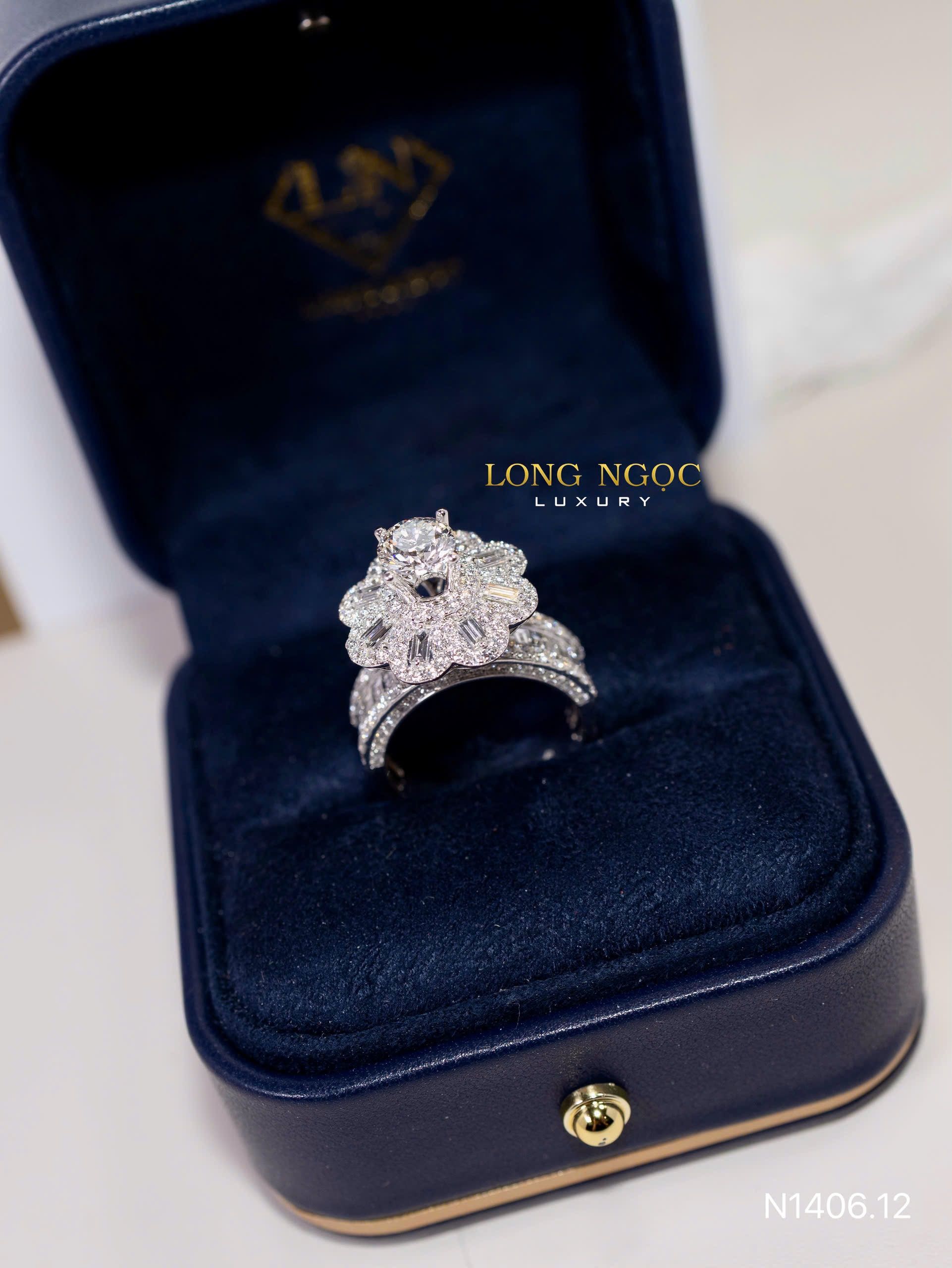 Nhẫn Nữ Kim Cương - Long Ngọc Luxury - N1406.12