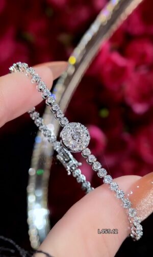 Lắc Tay Kim Cương - Long Ngọc Luxury - L459.12 2 IMG 8082