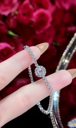 Lắc Tay Kim Cương - Long Ngọc Luxury - L459.12 3 IMG 8083