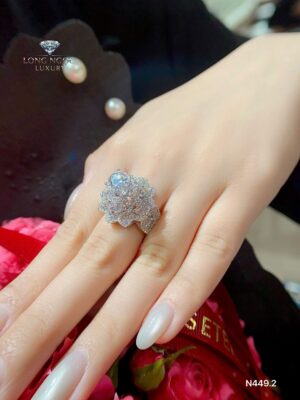 Nhẫn Nữ Kim Cương - Long Ngọc Luxury - N449.2 5 IMG 8214
