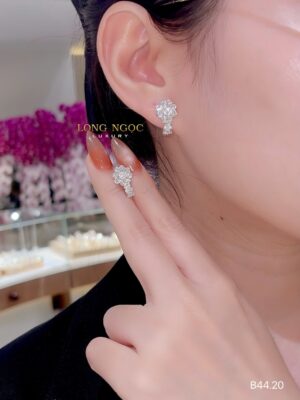 Bông Tai Kim Cương - Long Ngọc Luxury - B44.20 2 IMG 9149