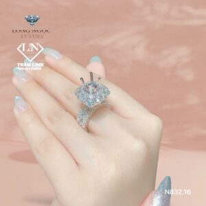 Nhẫn Nữ Kim Cương - Long Ngọc Luxury - N832.16 3 photo output 3