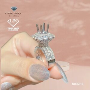 Nhẫn Nữ Kim Cương - Long Ngọc Luxury - N832.16