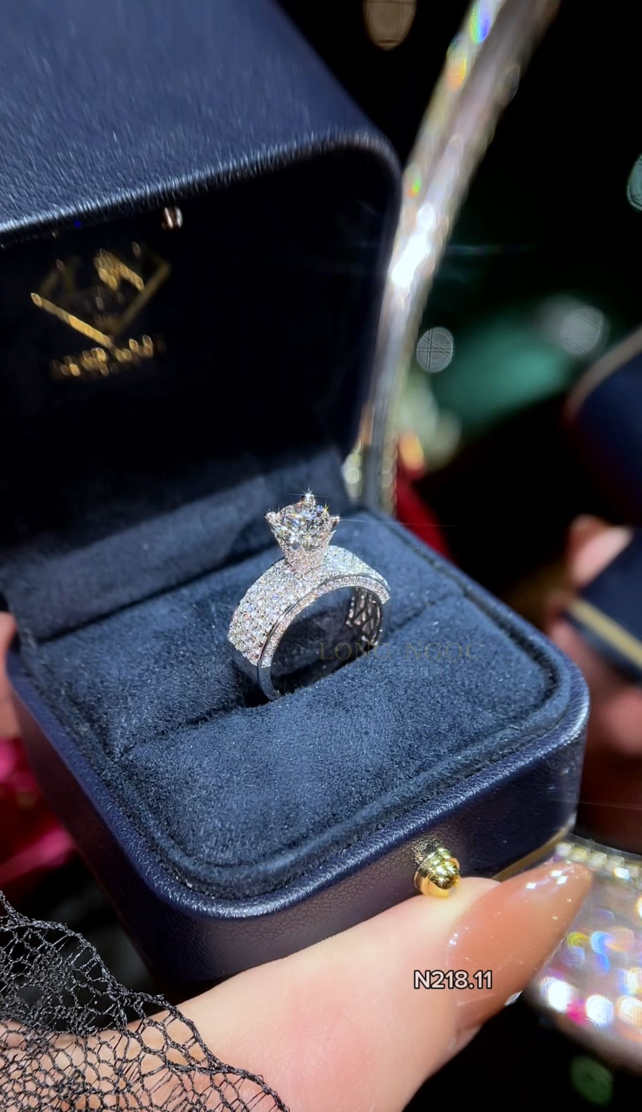 Nhẫn Nữ Kim Cương - Long Ngọc Luxury - N218.11