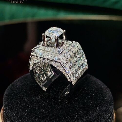 Nhẫn Nam Kim Cương - Long Ngọc Luxury - N1196.1