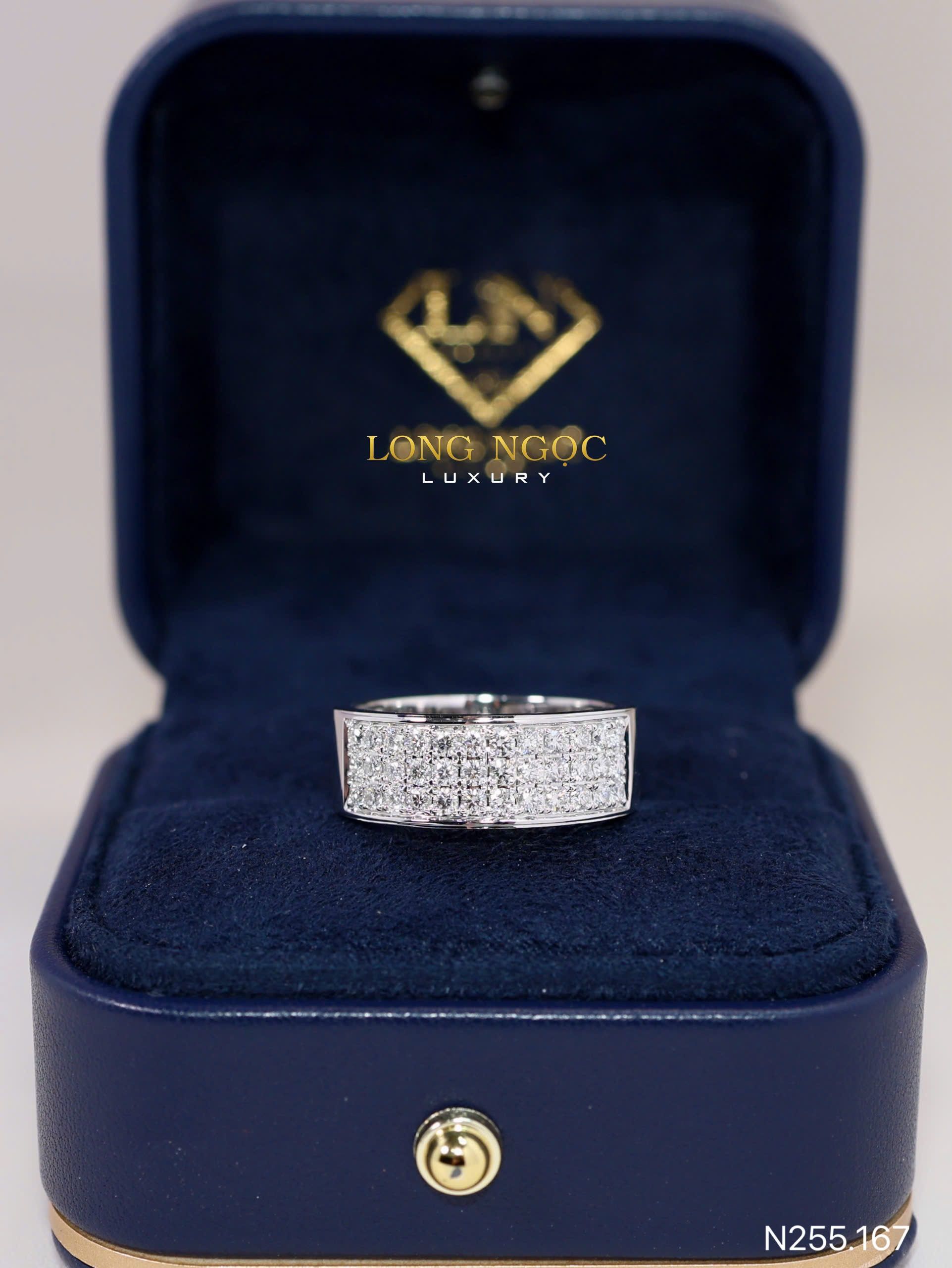 Nhẫn Trơn Kim Cương - Long Ngọc Luxury - N255.167