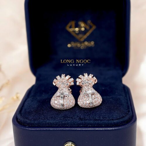 Bông Tai Túi Tiền - Long Ngọc Luxury - B302.30