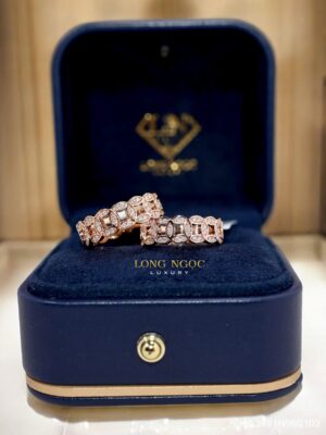 Nhẫn Kim Tiền Kim Cương - Long Ngọc Luxury - N960.103