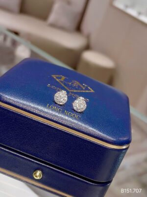 Bông Tai Halo - Long Ngọc Luxury - B151.707