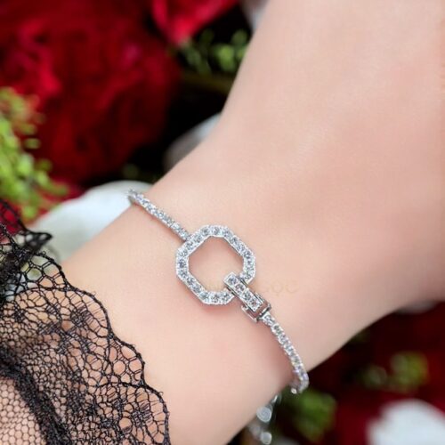 Lắc Tay Kim Cương - Long Ngọc Luxury - L457.2