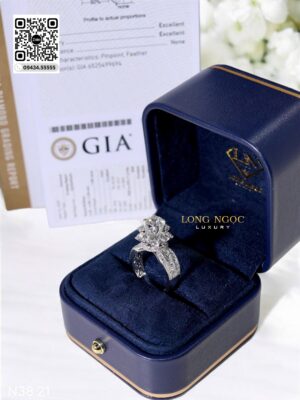 Nhẫn Nữ Kim Cương - Long Ngọc Luxury - N38.21