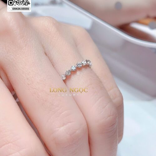 Nhẫn Kết Kim Cương - Long Ngọc Luxury - N166.81