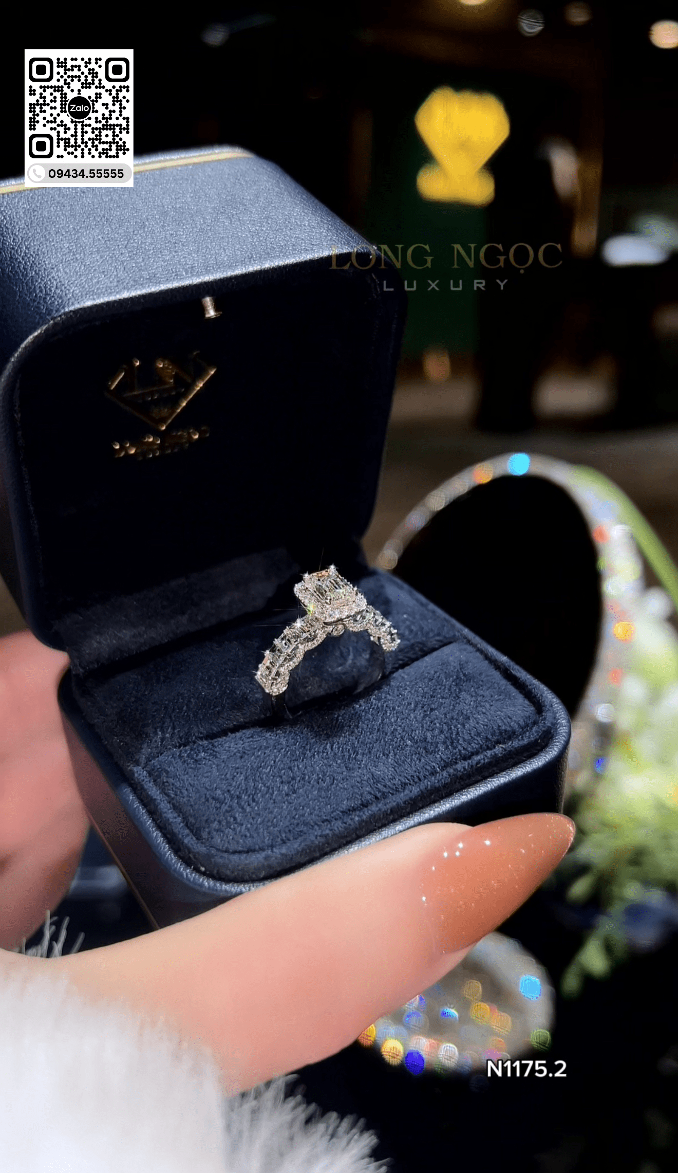 Nhẫn Nữ Kim Cương - Long Ngọc Luxury - N1175.2