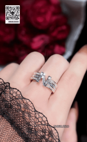 Nhẫn Chữ N - Long Ngọc Luxury - N460.1120