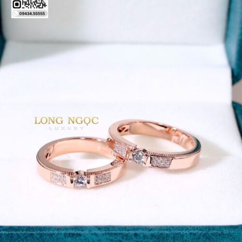 Nhẫn Cặp & Nhẫn Cưới - Long Ngọc Luxury - N191.375 & 376