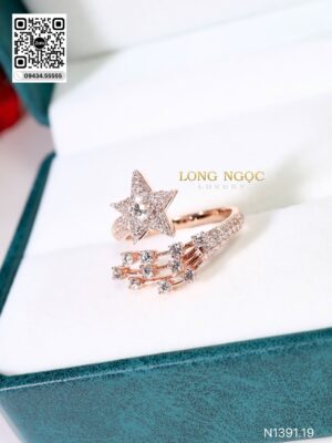Nhẫn Kiểu Kim Cương - Long Ngọc Luxury - N1391.19