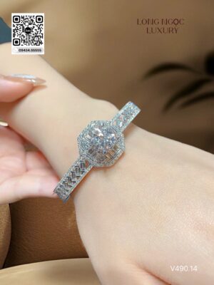 Vòng Tay Kim Cương - Long Ngọc Luxury - V490.14
