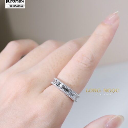 Nhẫn Trơn Kim Cương - Long Ngọc Luxury - N153.512